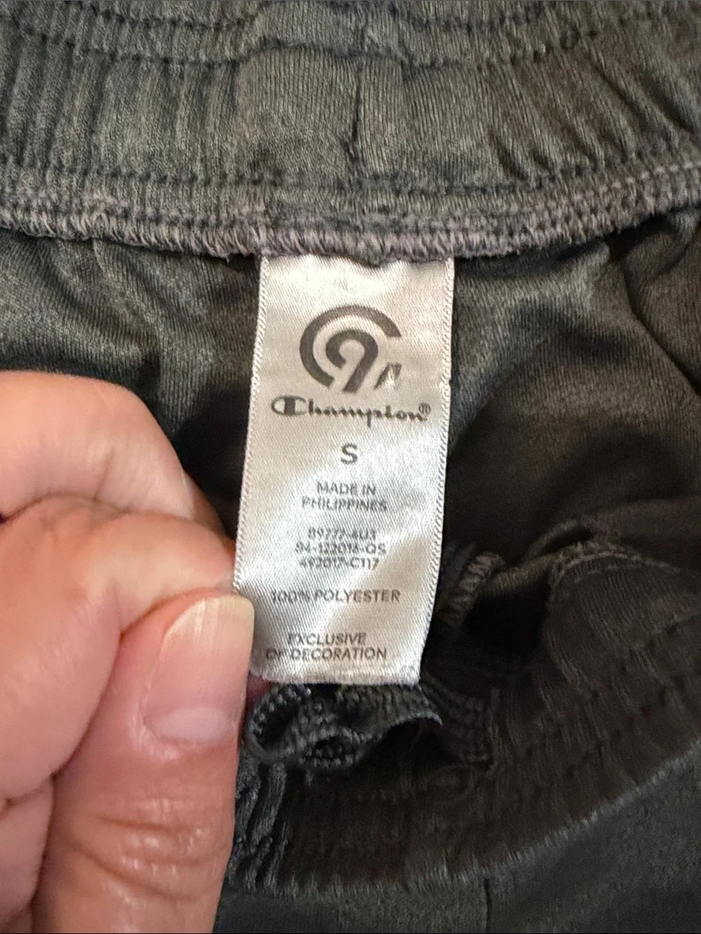 Champion Men's Black Athletic Shorts
